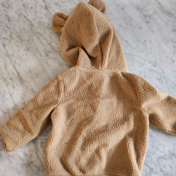 Baby Infant Cat & Jack Bear Toggle Style Coat Jacket Sz 6-9 Months - Picture 4 of 4